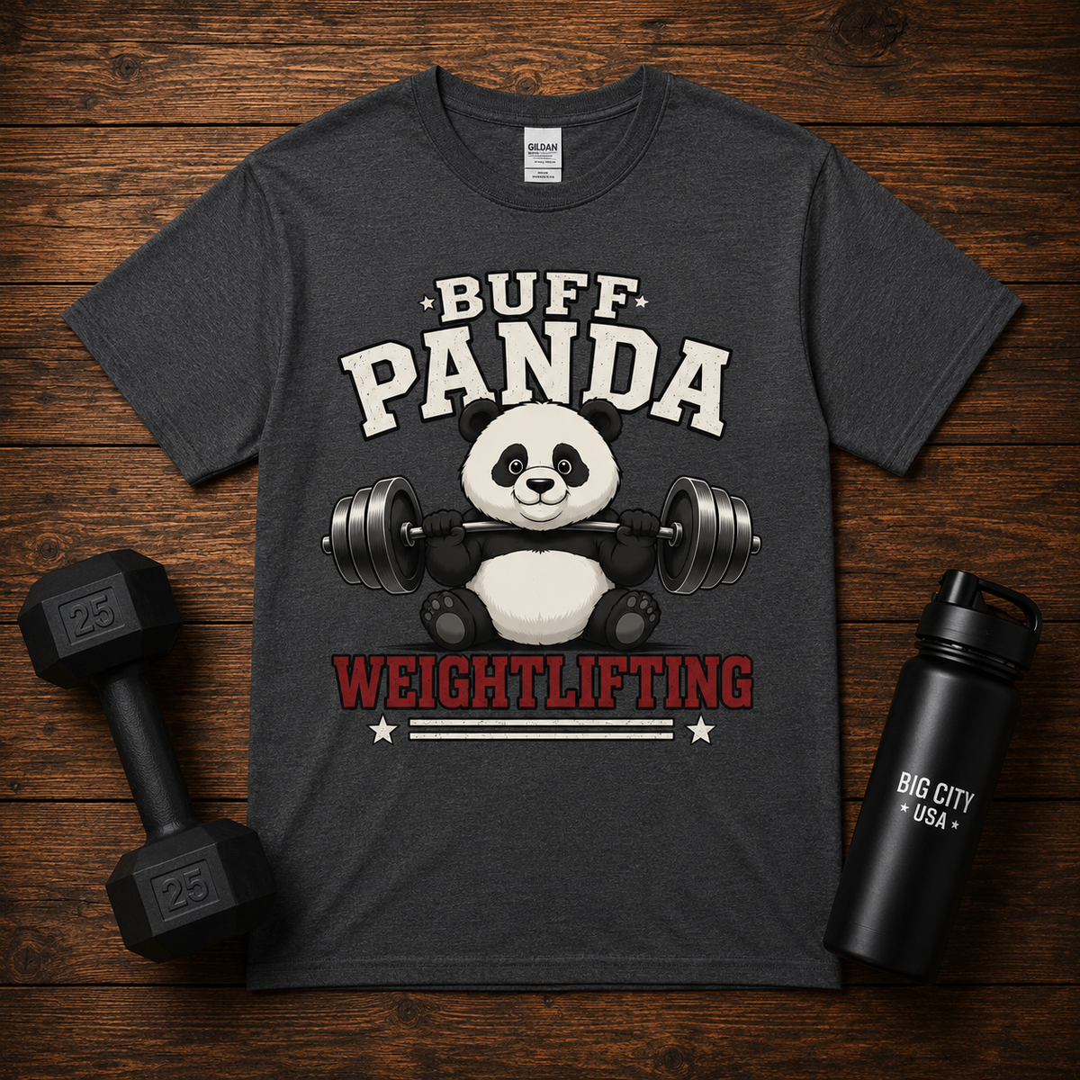 Buff Panda Weightlifting