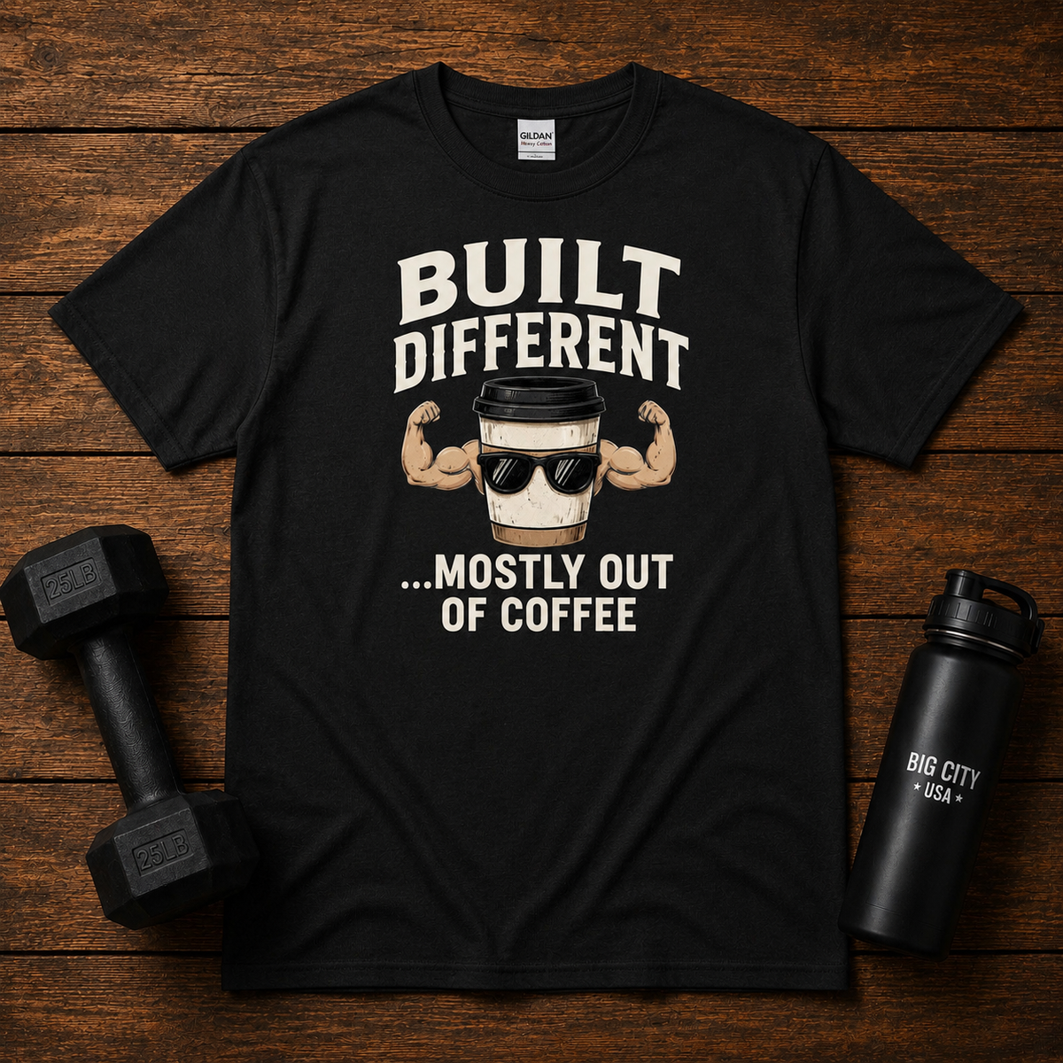 Built Different Mostly Out Of Coffee