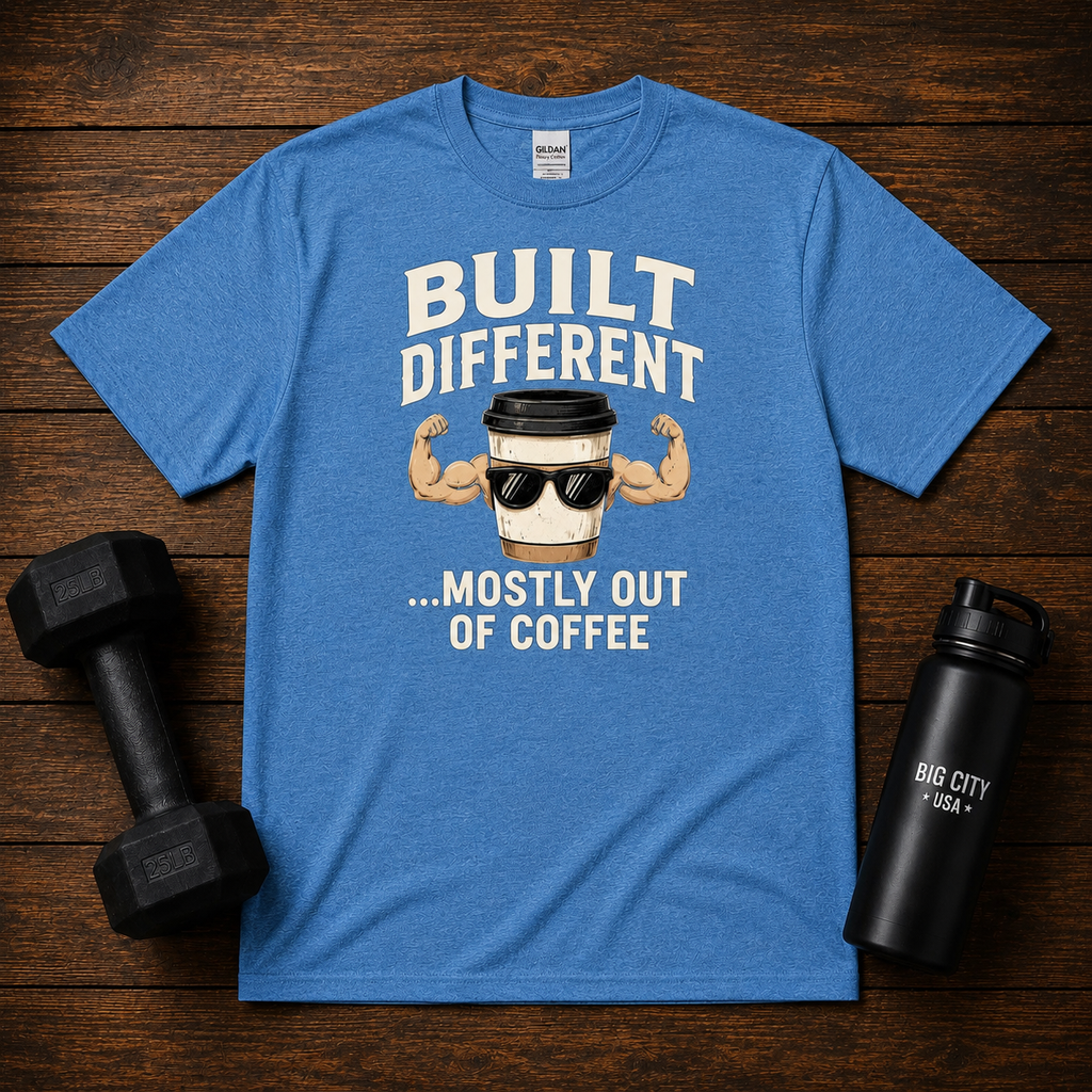 Built Different Mostly Out Of Coffee