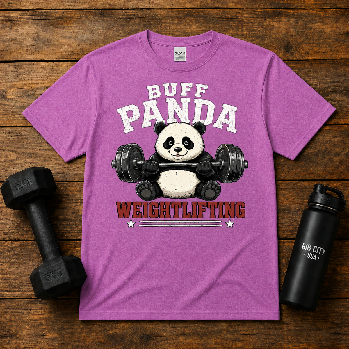 Buff Panda Weightlifting