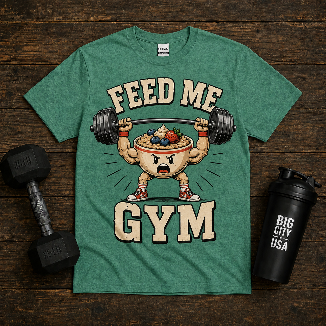 Feed Me Gym Please