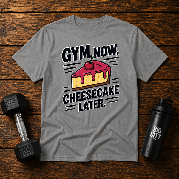 Gym Now Cheesecake Later