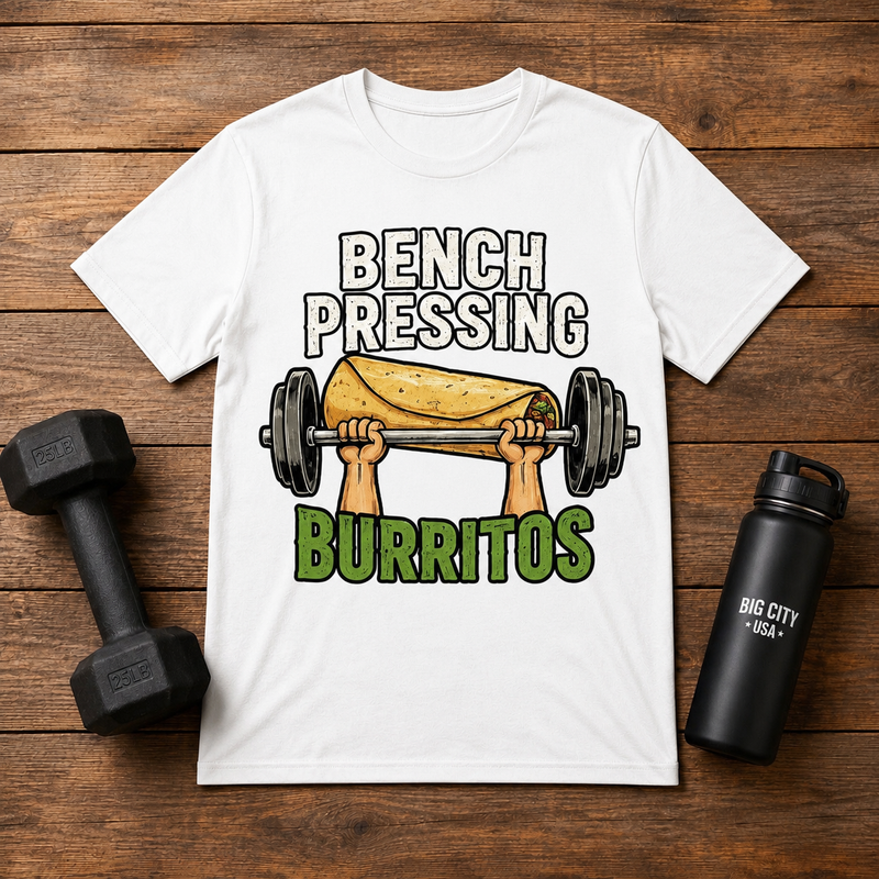 Bench Pressing Burritos
