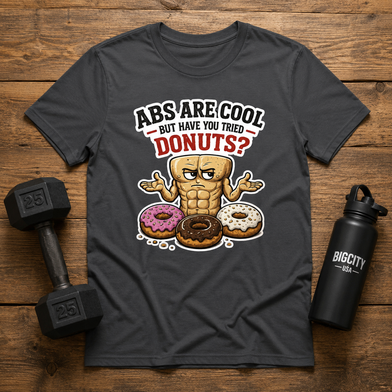 Abs and Donuts are cool