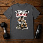 Flexing Sleeves Fell Off
