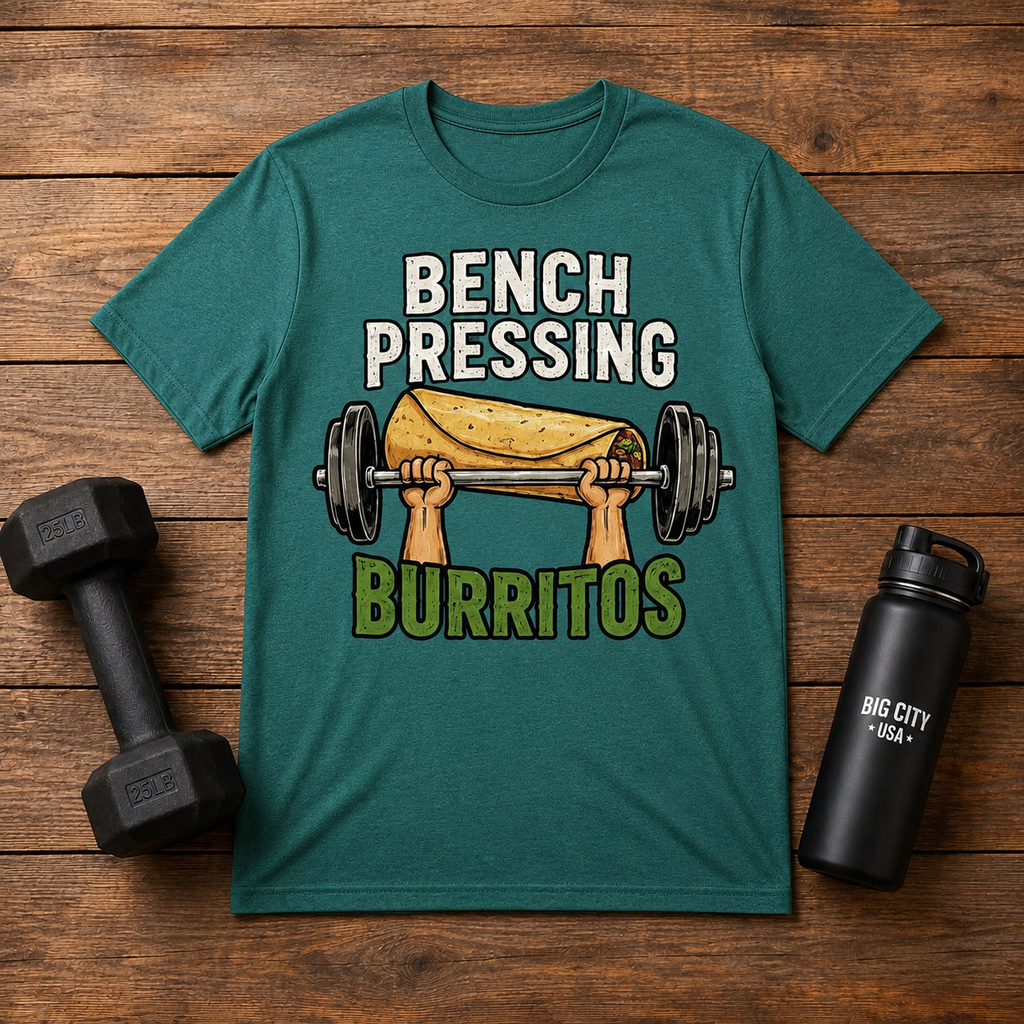 Bench Pressing Burritos