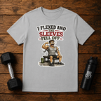 Flexing Sleeves Fell Off