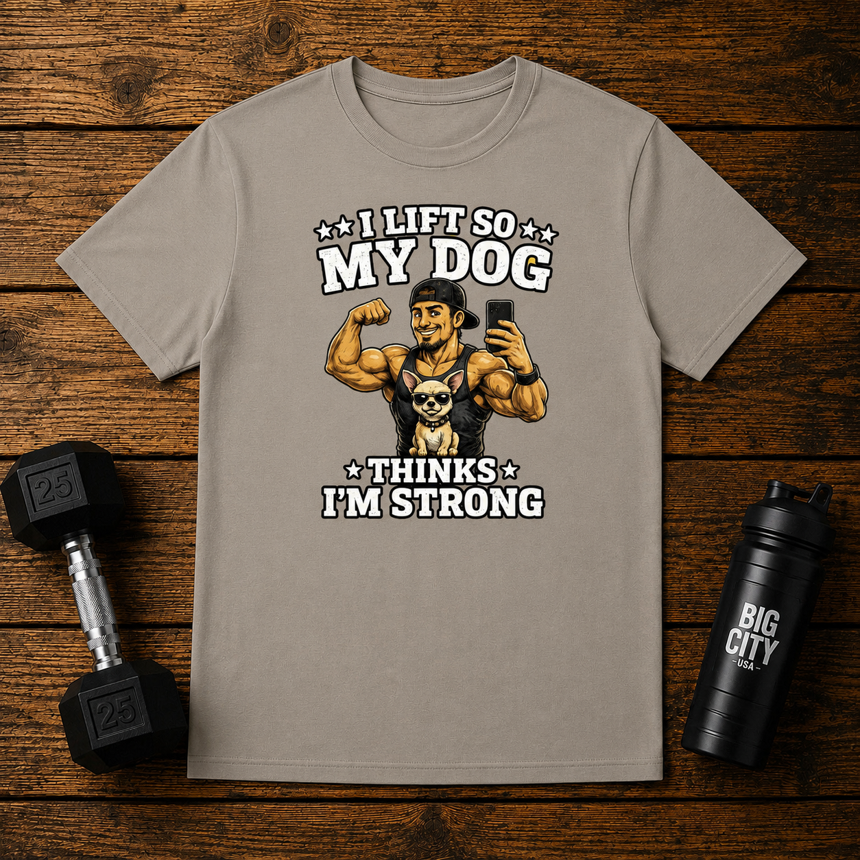 I lift for my dog