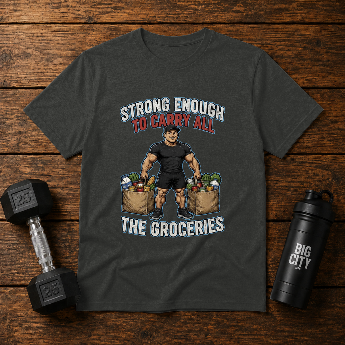 Strong Enough To Carry All The Groceries