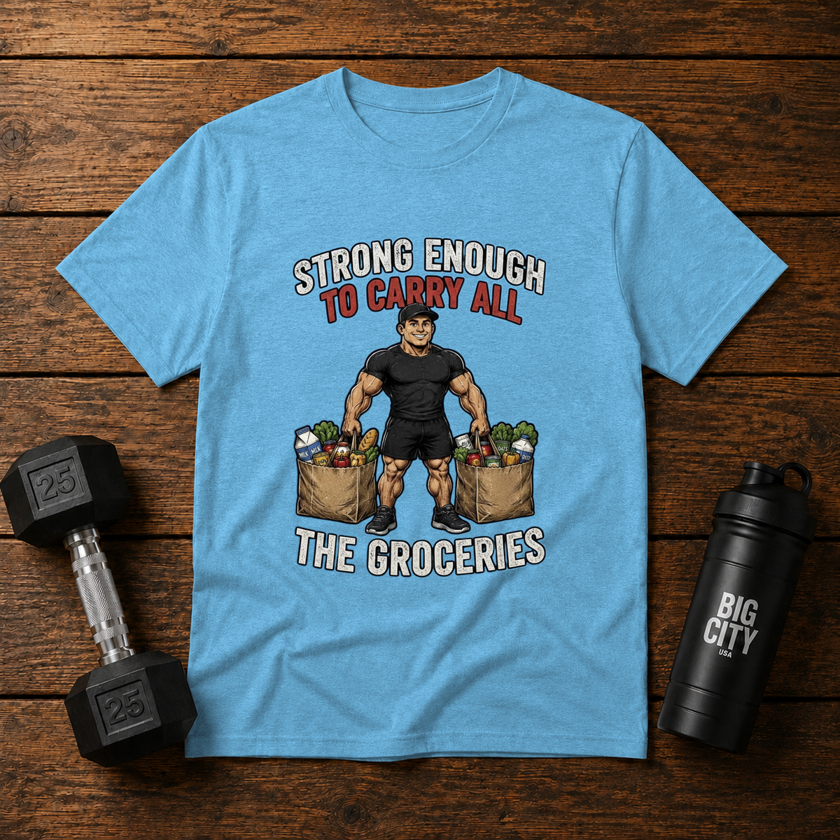 Strong Enough To Carry All The Groceries
