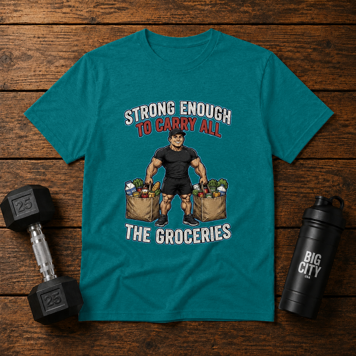 Strong Enough To Carry All The Groceries