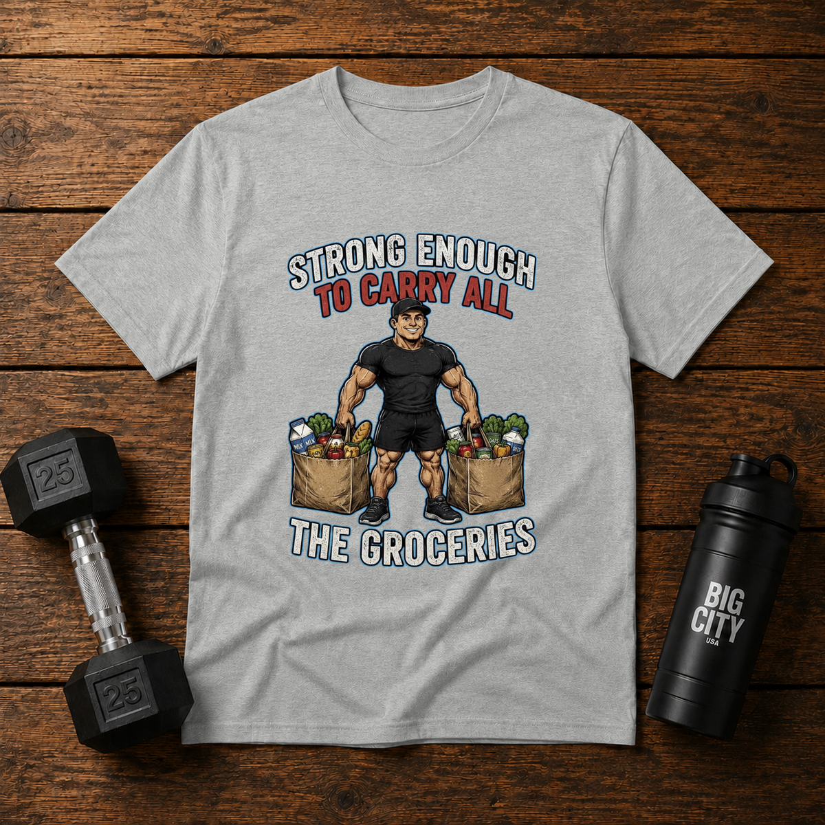 Strong Enough To Carry All The Groceries