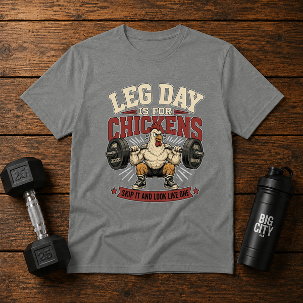 Leg Day Is For Chickens Skip It And Look Like One
