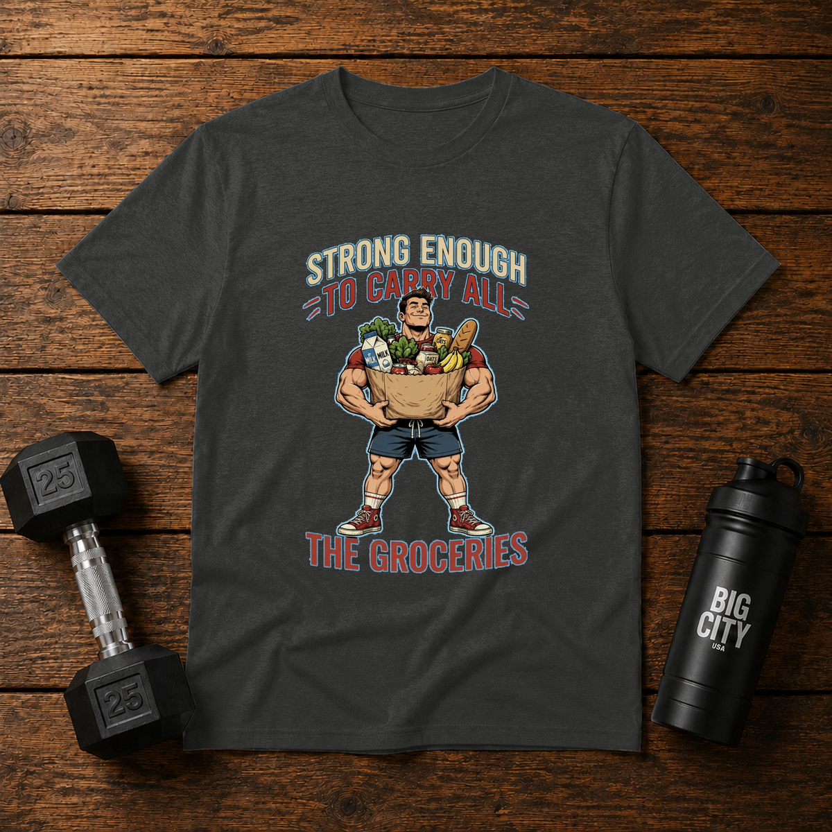 Strong Enough To Carry All The Groceries