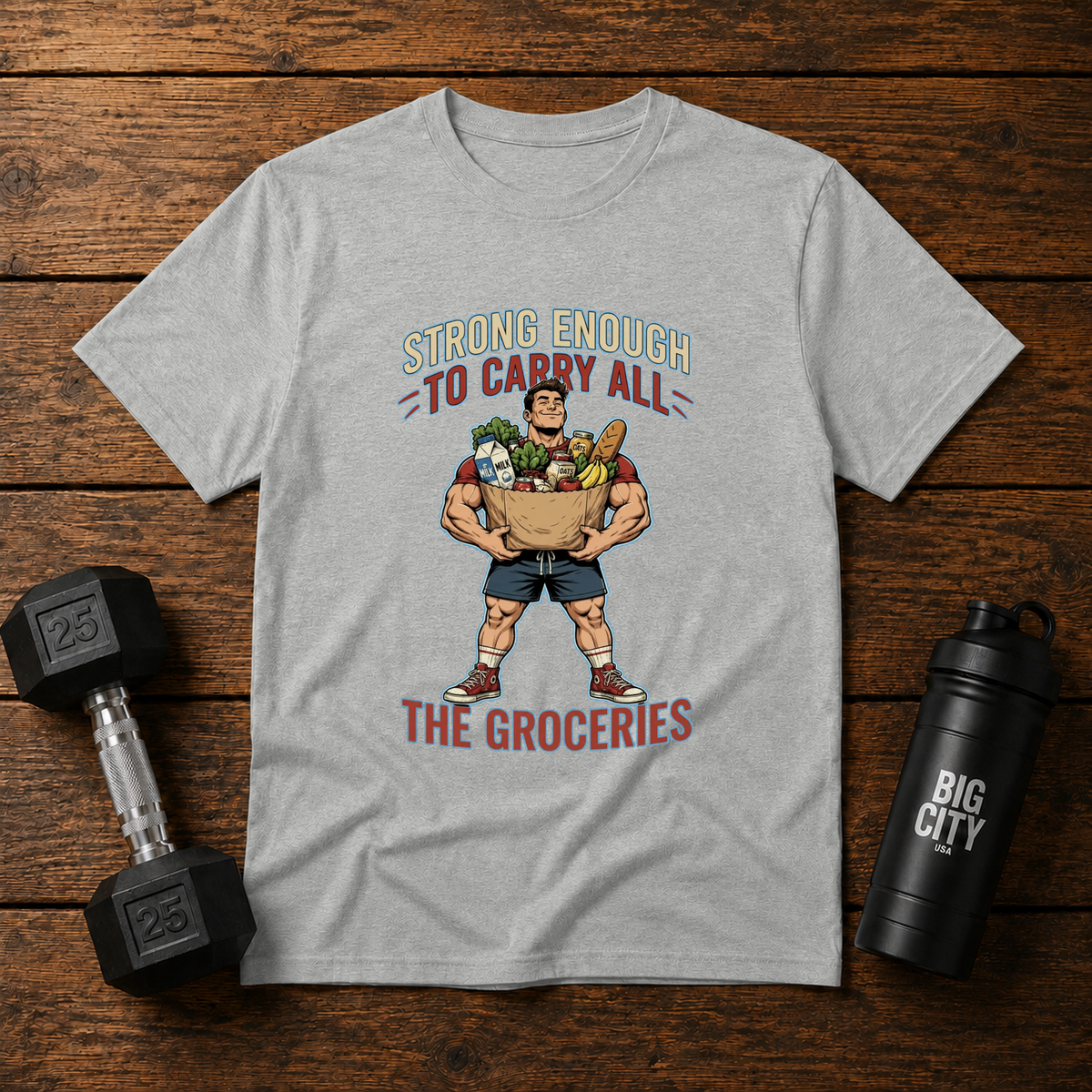 Strong Enough To Carry All The Groceries