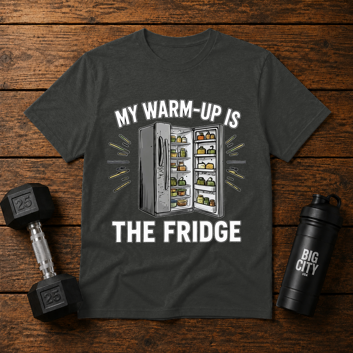 My Warmup Is Opening The Fridge