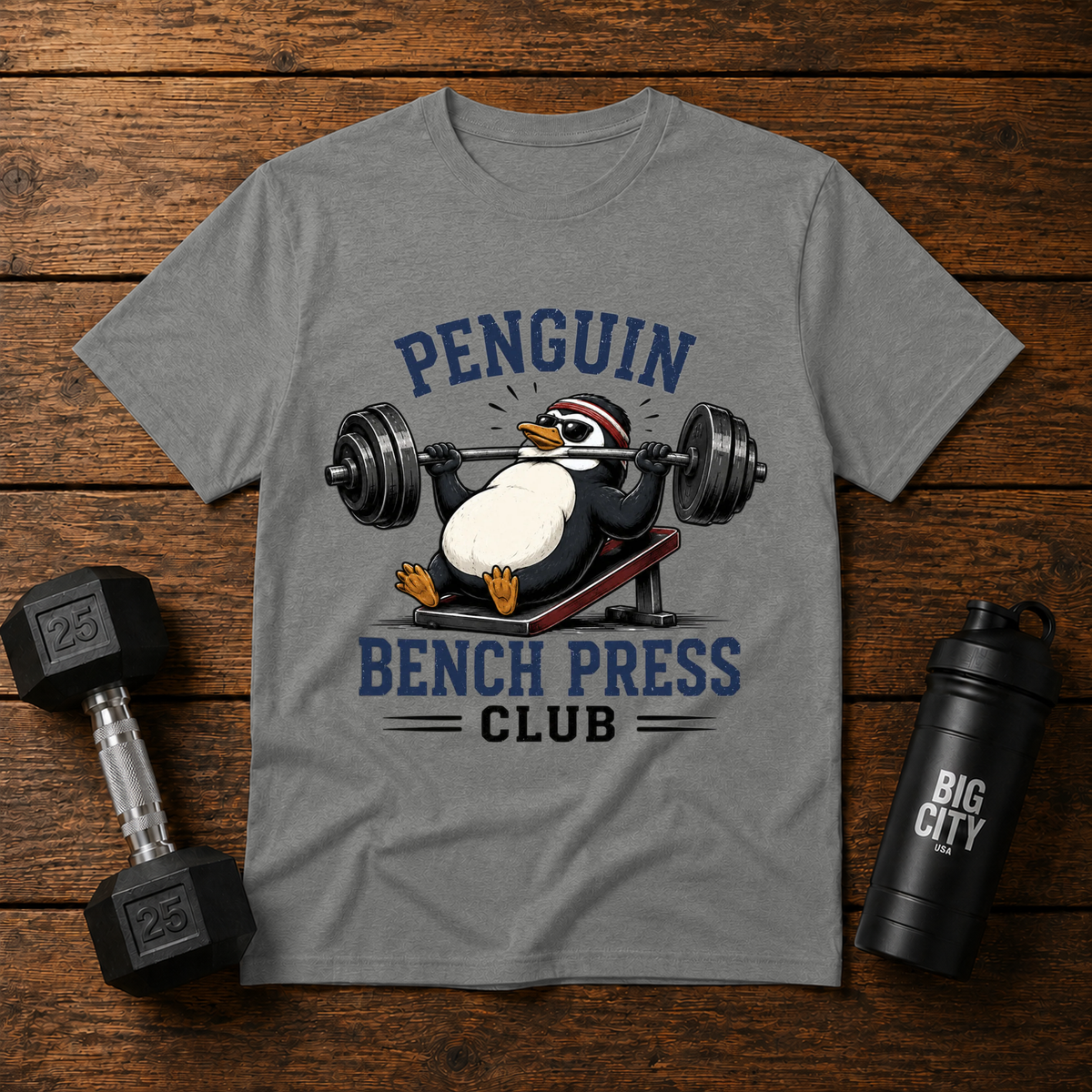 Penguin Bench Press Club