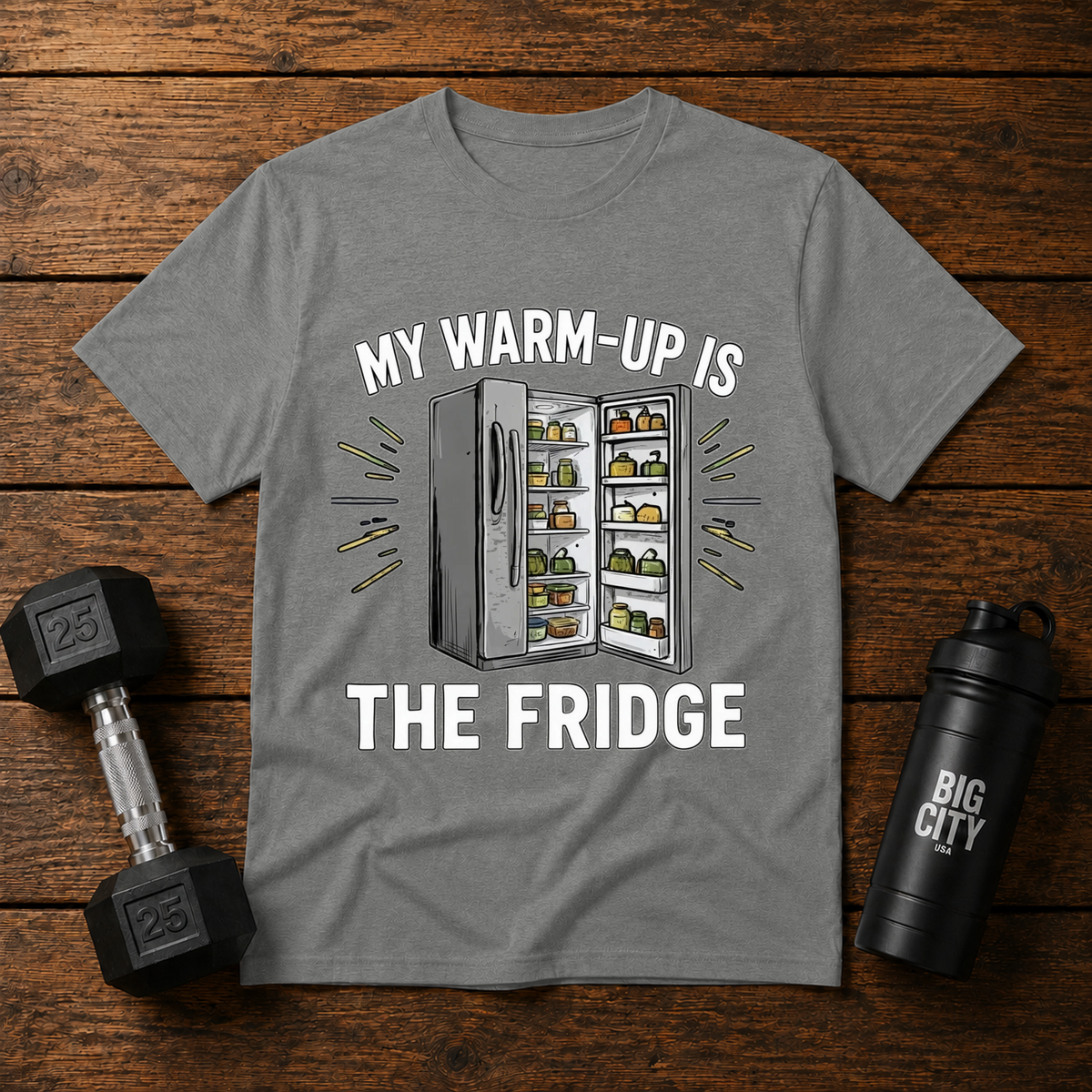 My Warmup Is Opening The Fridge