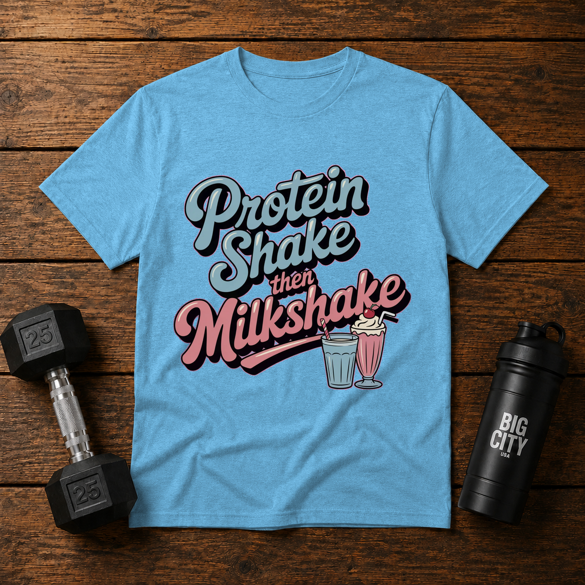 Protein Shake Then Milkshake