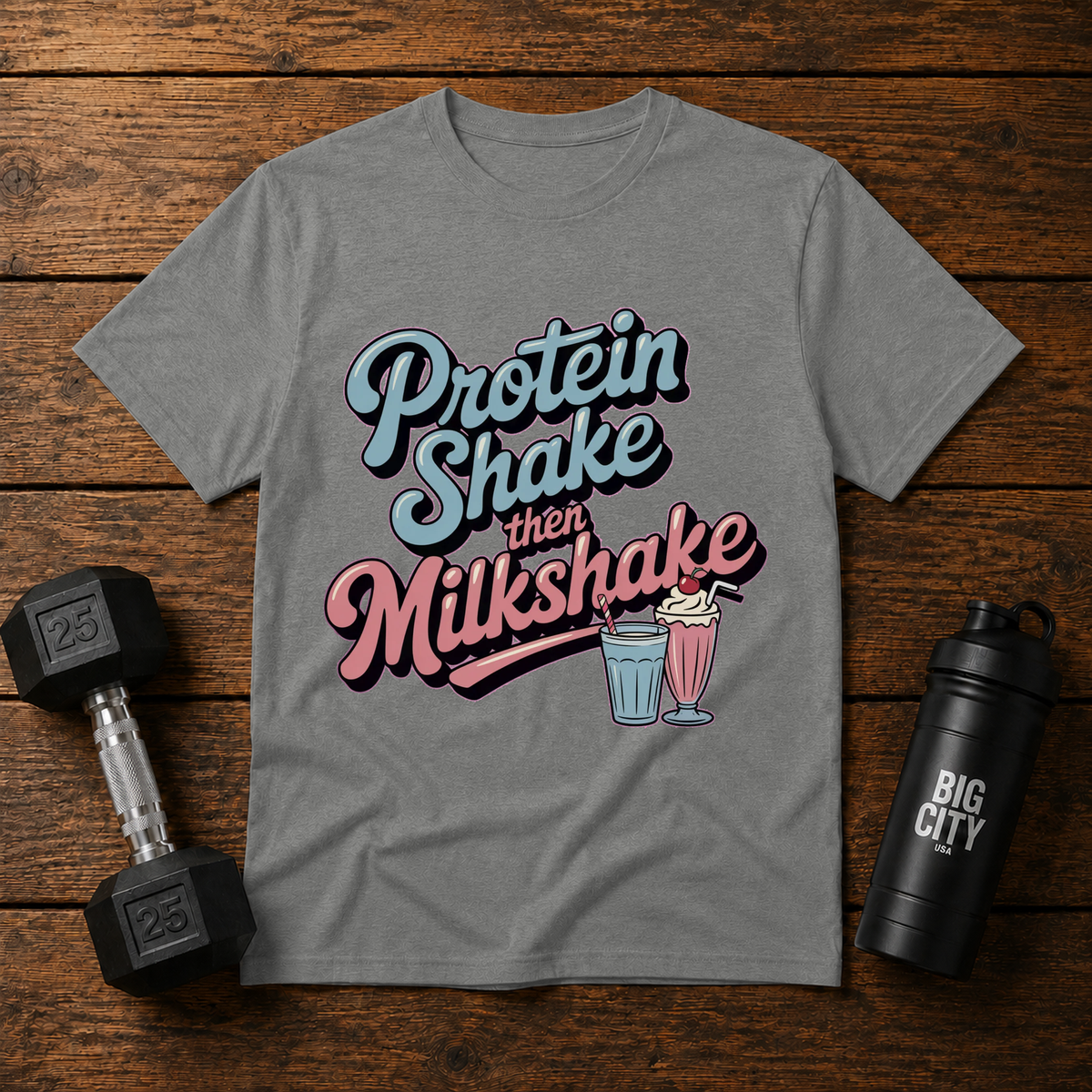 Protein Shake Then Milkshake