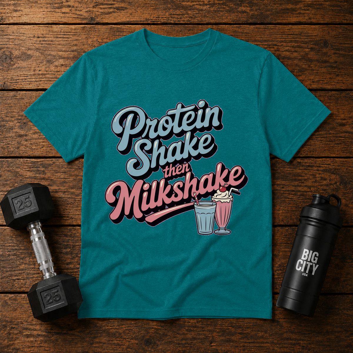 Protein Shake Then Milkshake