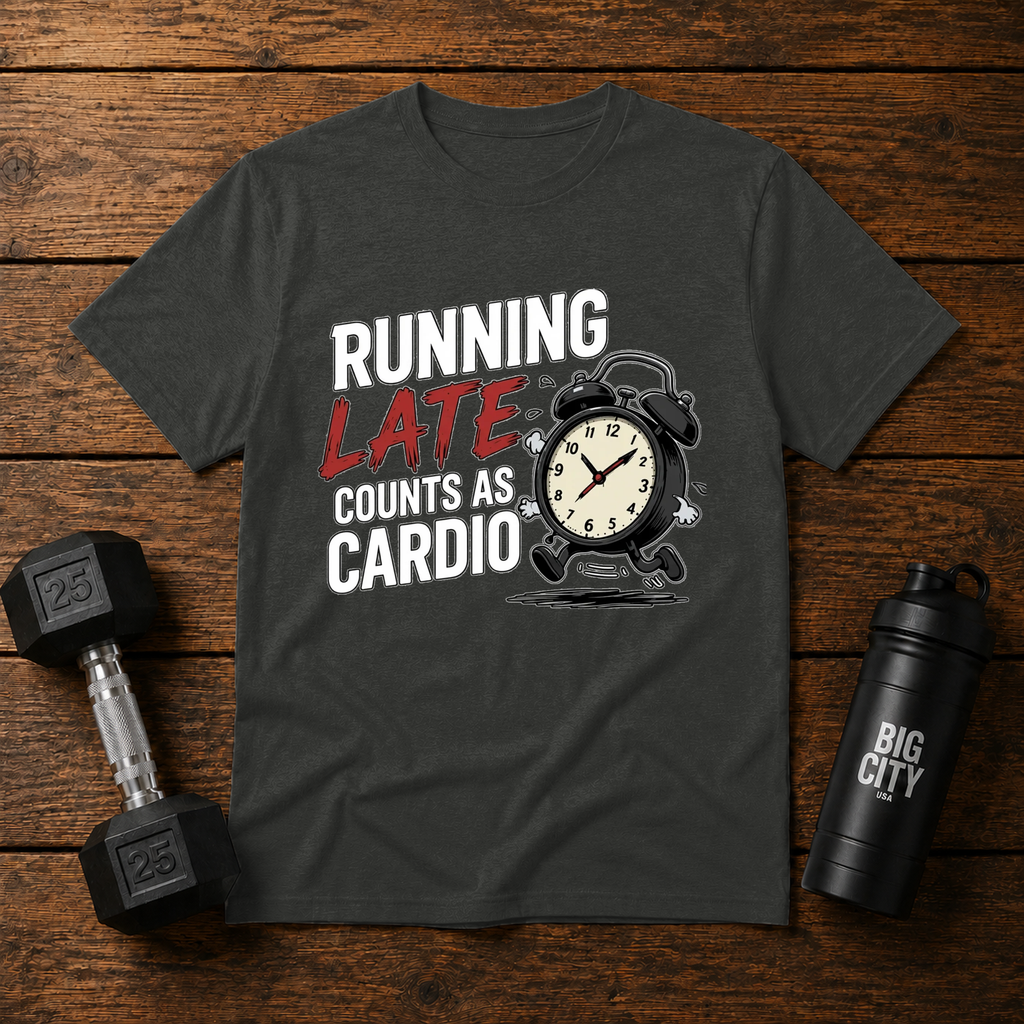Running Late Counts As Cardio