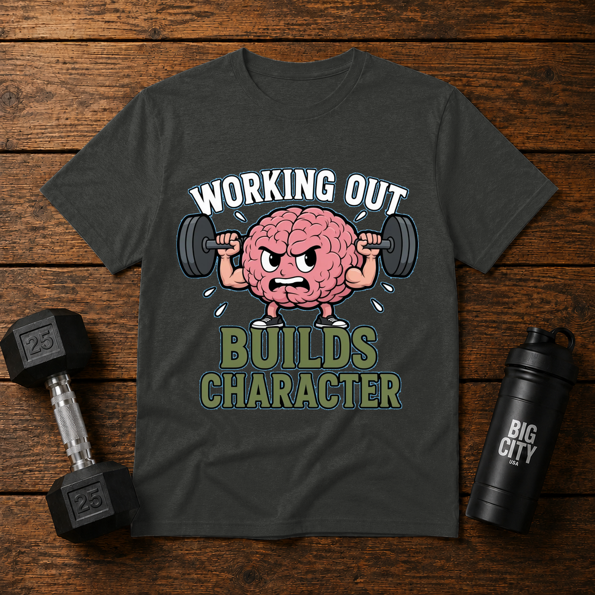 Working Out Builds Character