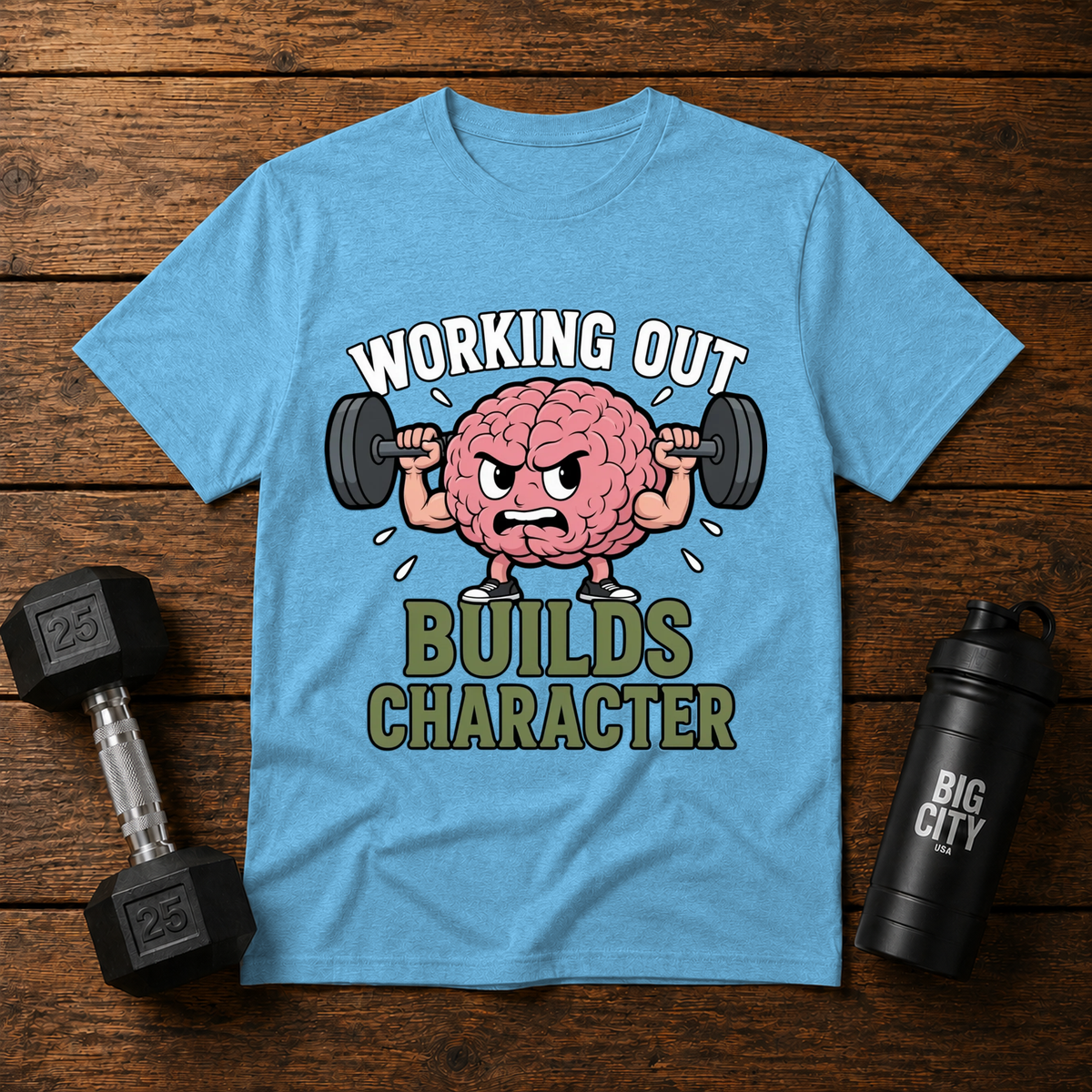 Working Out Builds Character