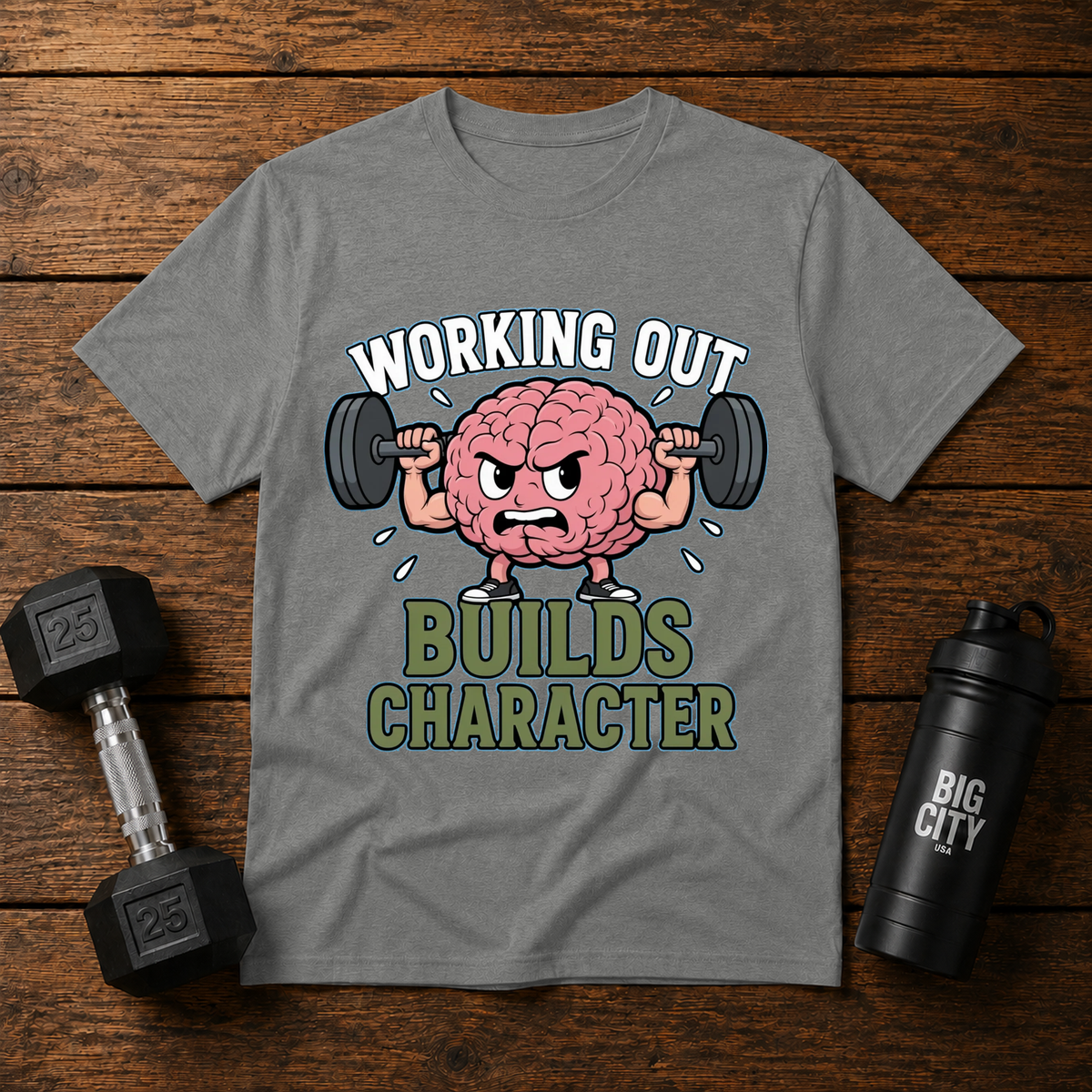 Working Out Builds Character
