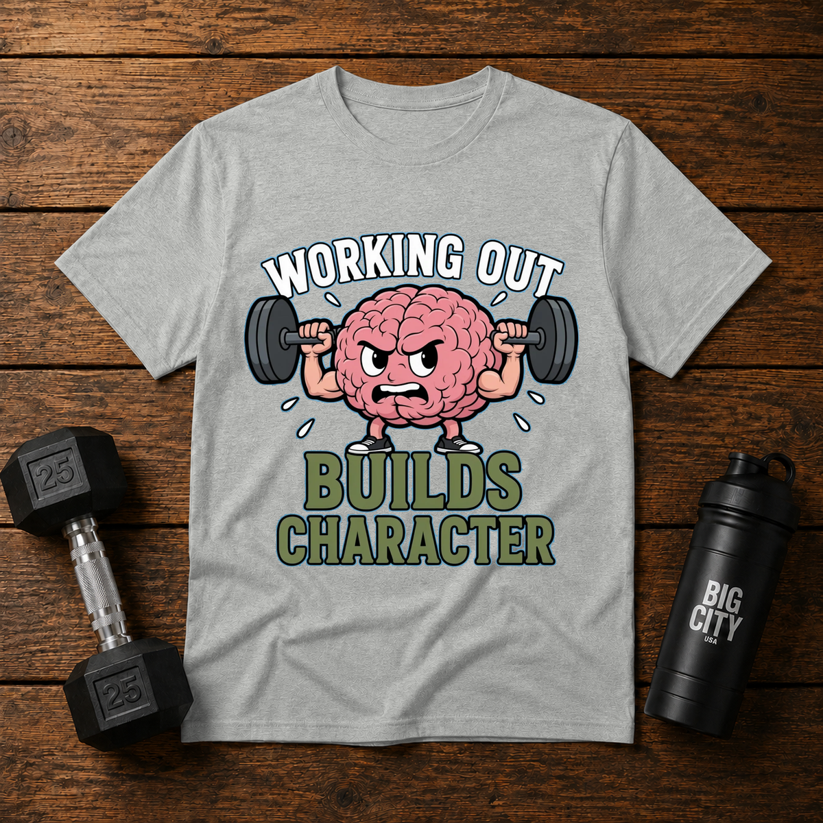 Working Out Builds Character