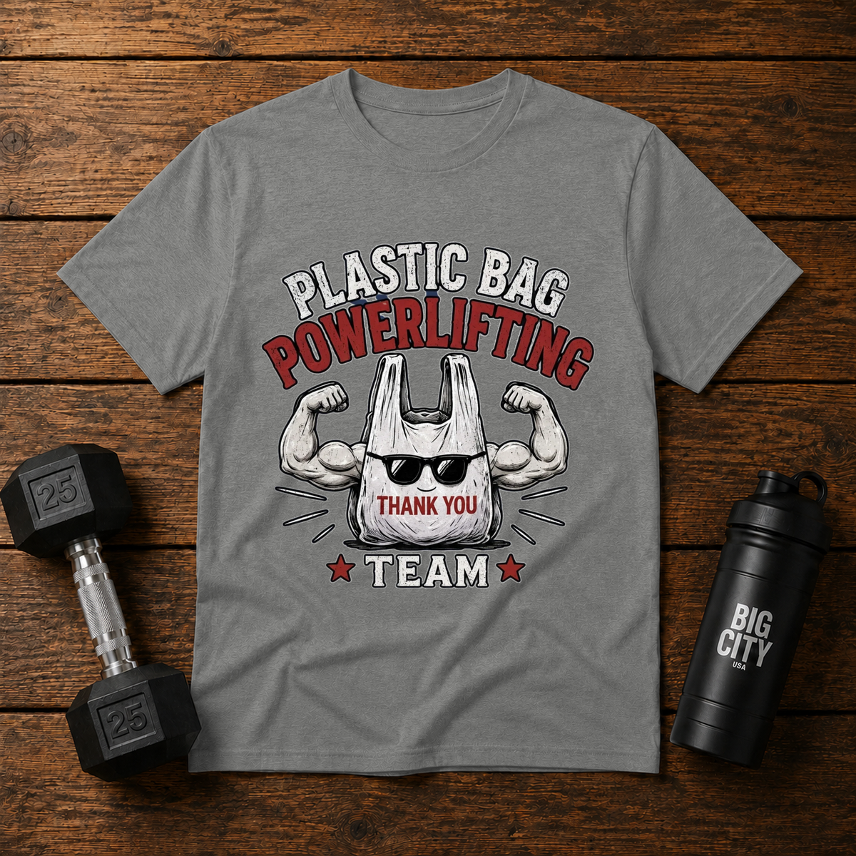Plastic Bag Powerlifting