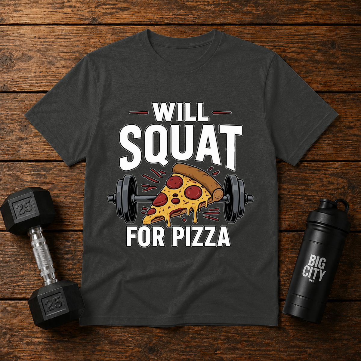 Will Squat For Pizza