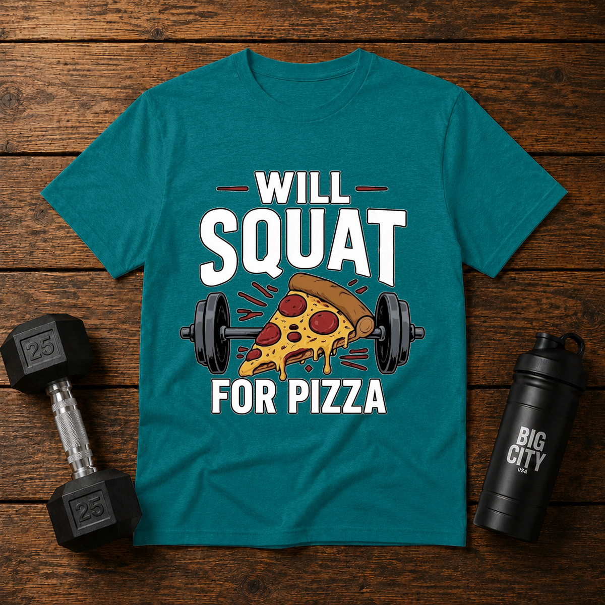 Will Squat For Pizza
