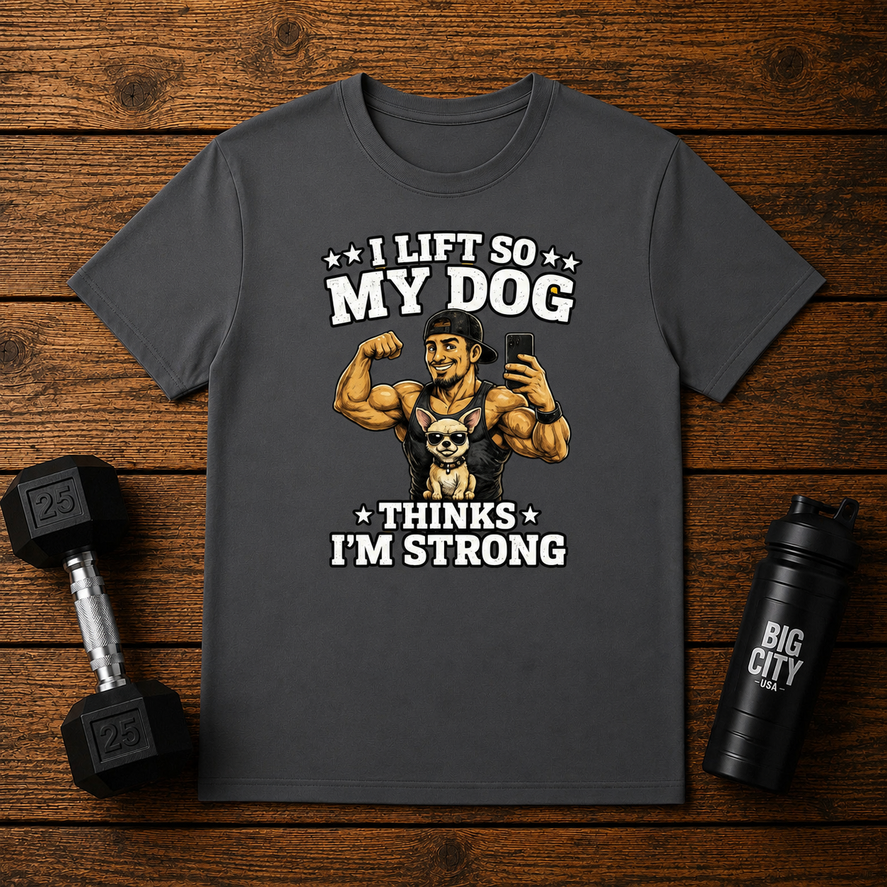 I lift for my dog
