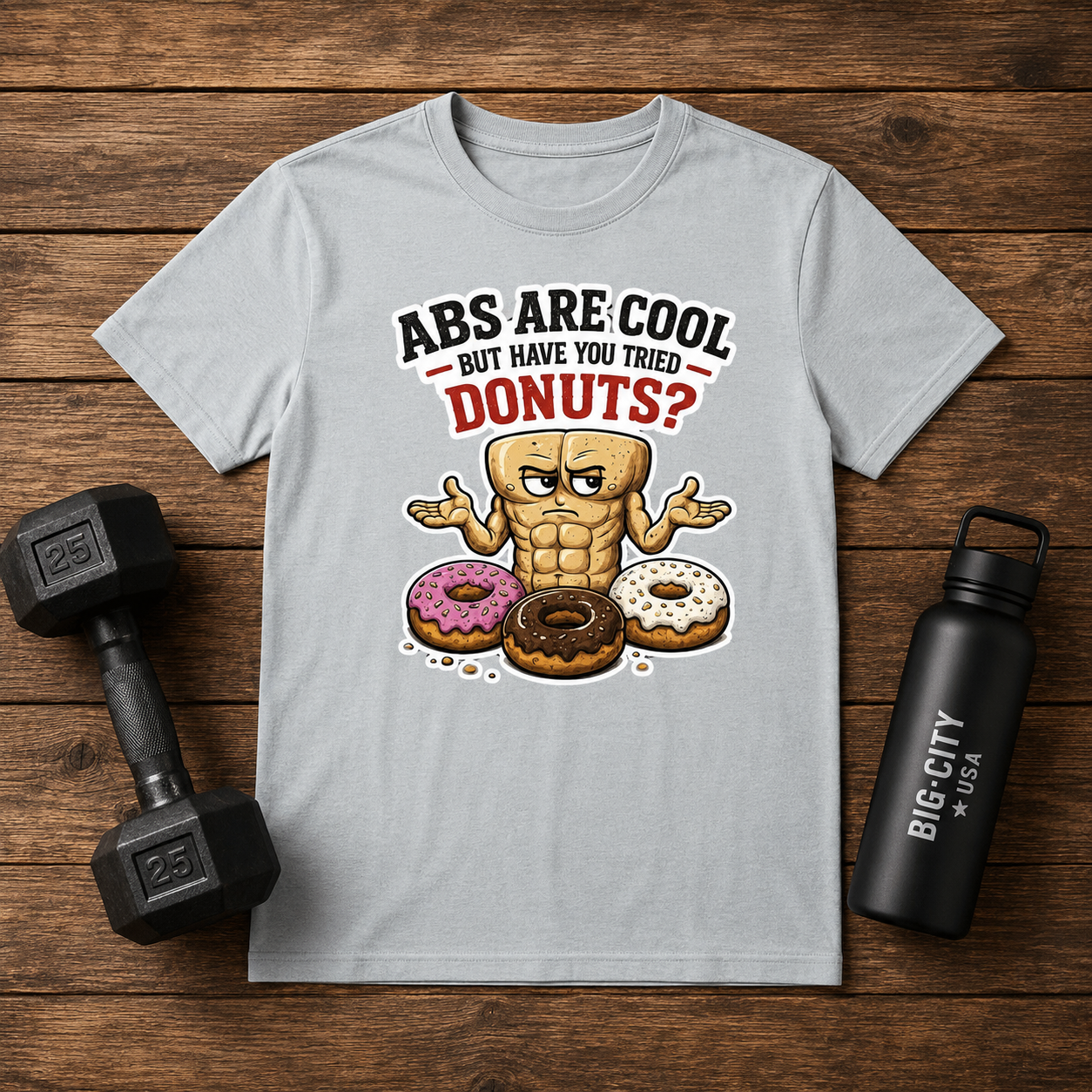 Abs and Donuts are cool