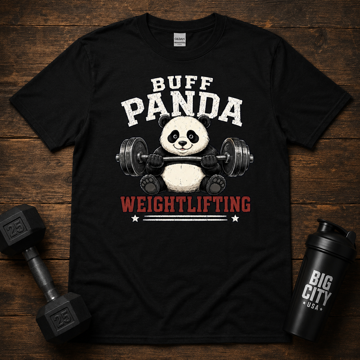 Buff Panda Weightlifting