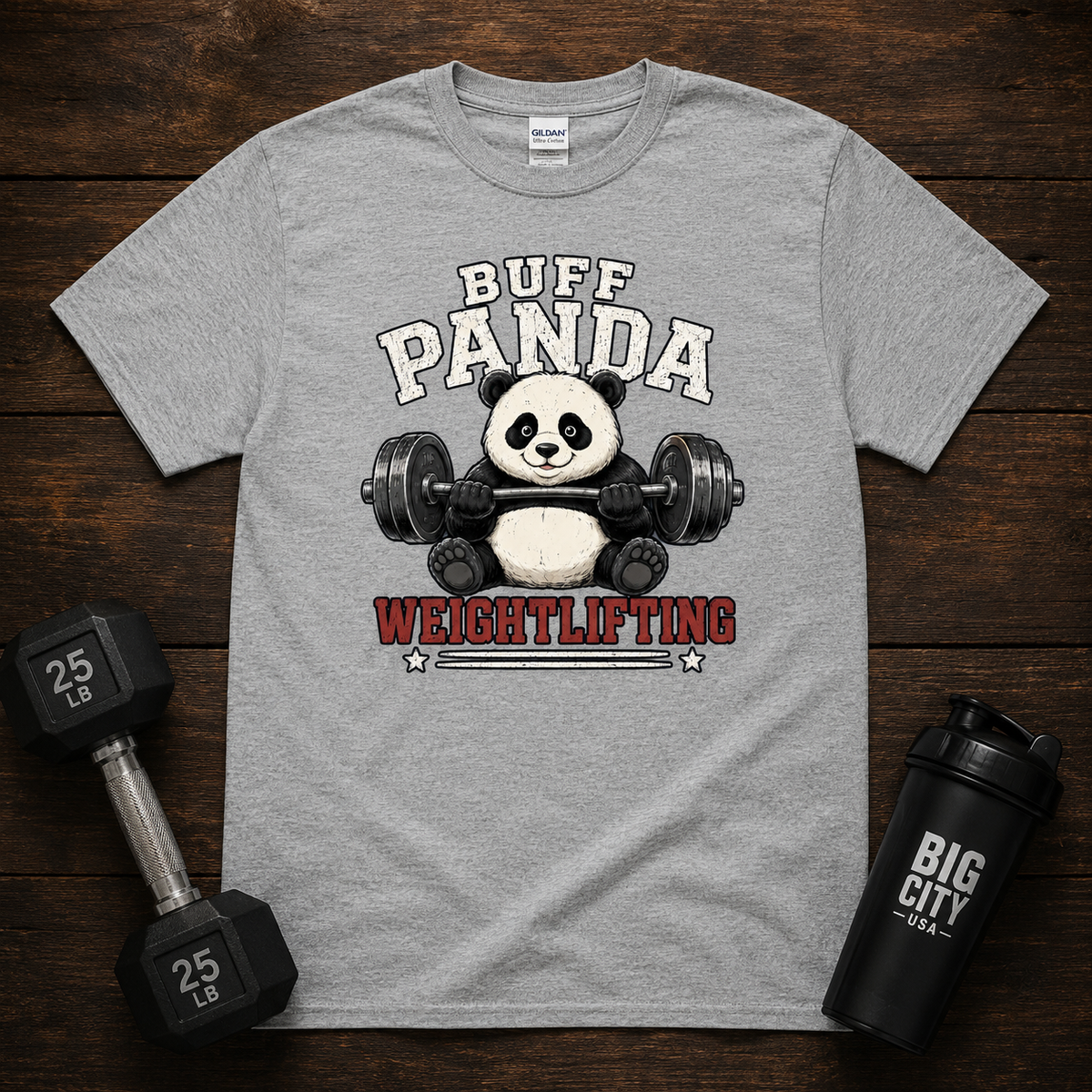 Buff Panda Weightlifting