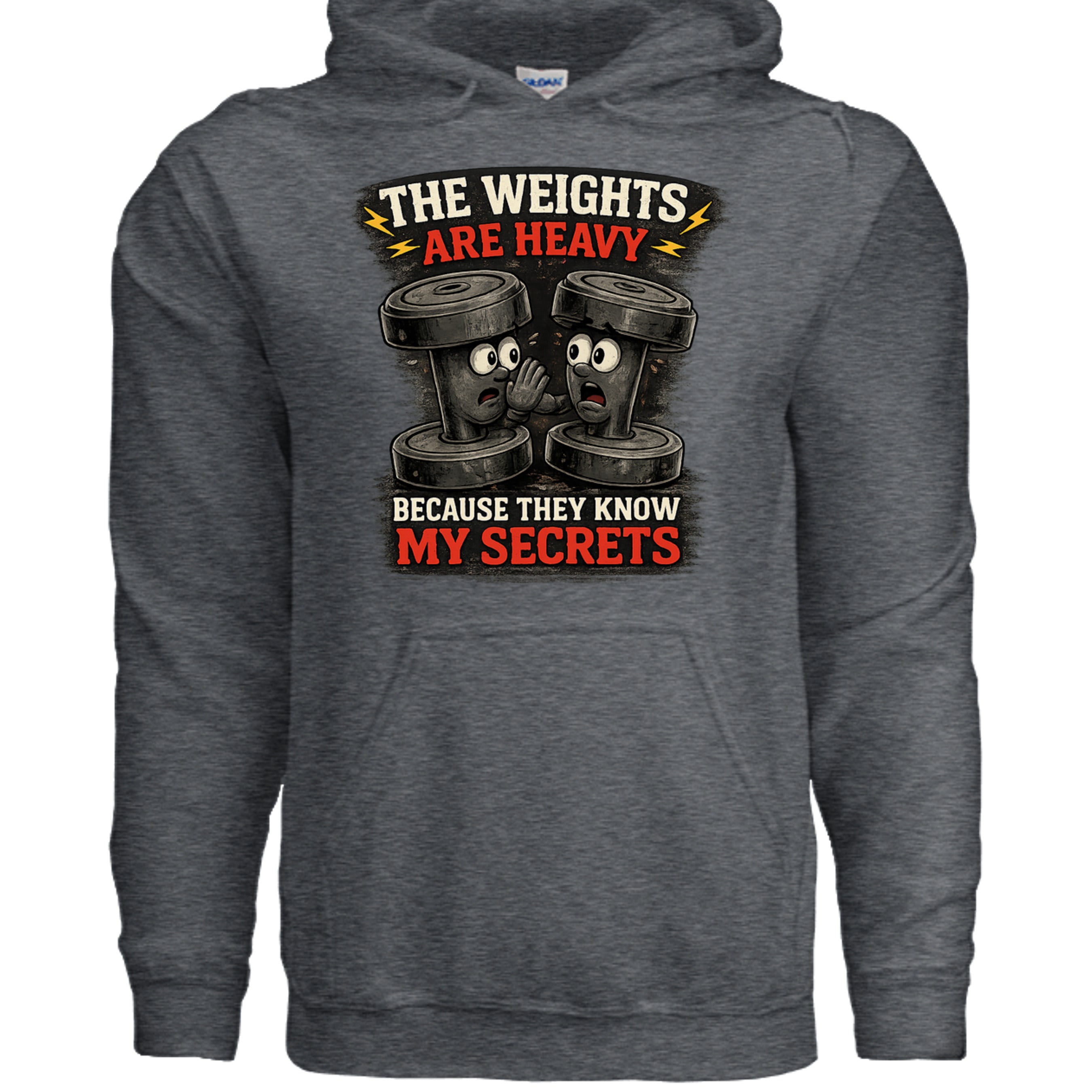 DARK HEATHER - G185 - FRONT