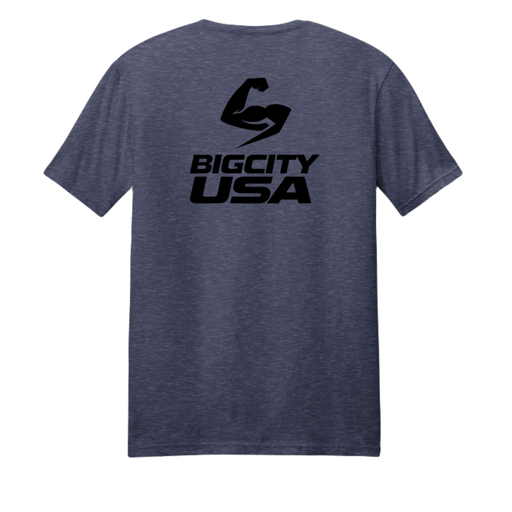 Team Navy Heather - PC455 - BACK