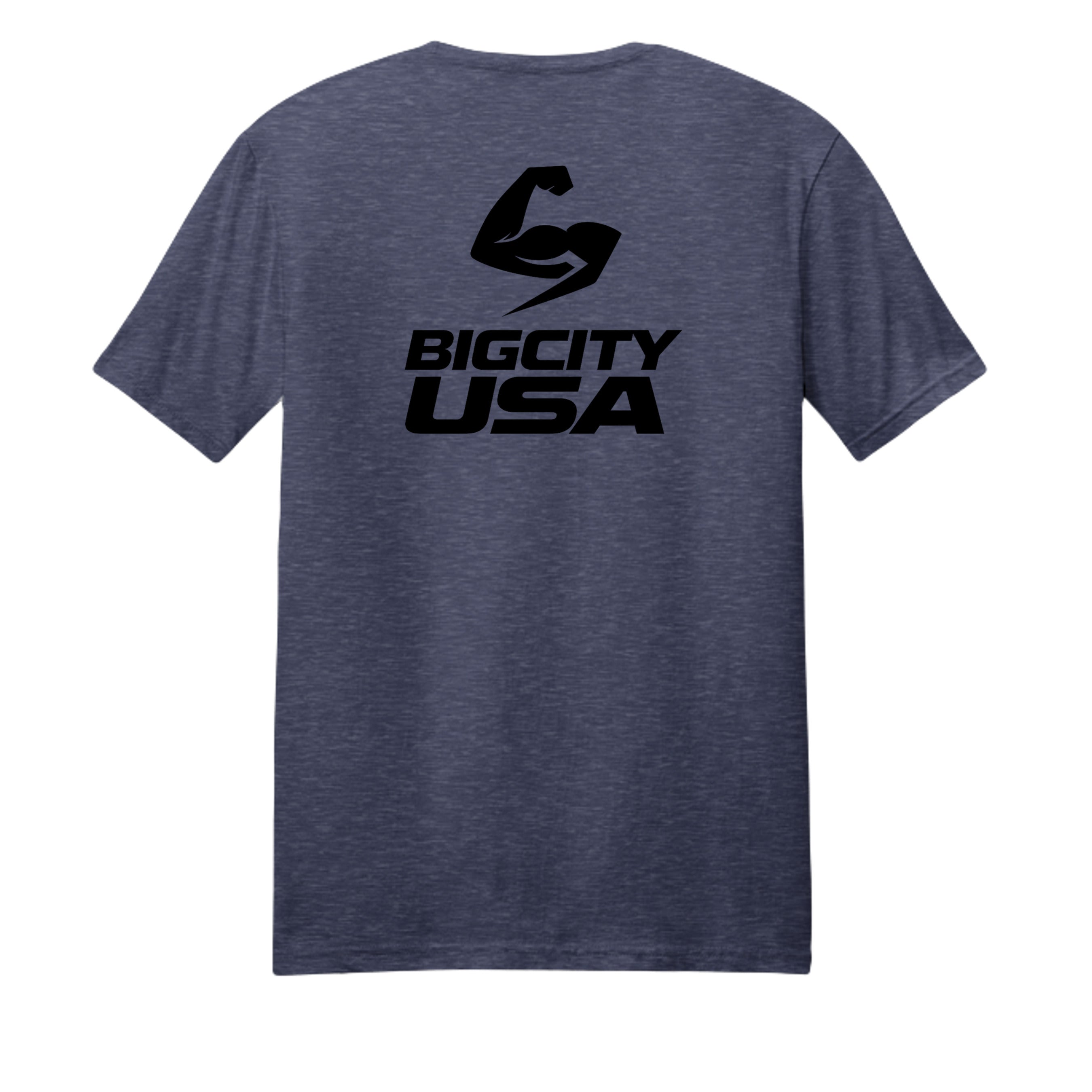 Team Navy Heather - PC455 - BACK